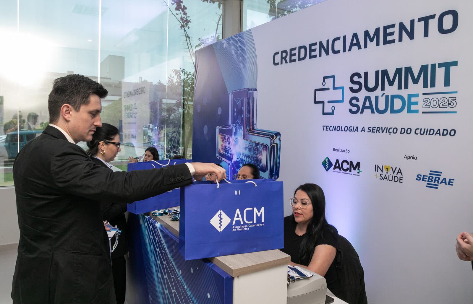 Credenciamento do Summit Saúde